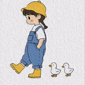 淇淇动画手绘 头像