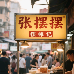 张摆摆摆摊记 头像