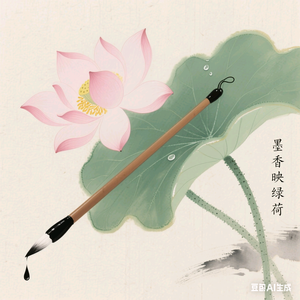 墨香映绿荷 头像