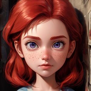 清爽的Q版女孩 头像