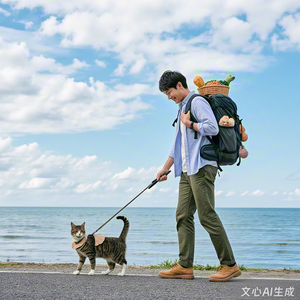 背着书包去海边 头像