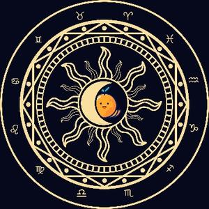 乐天派黄橘子星座 头像
